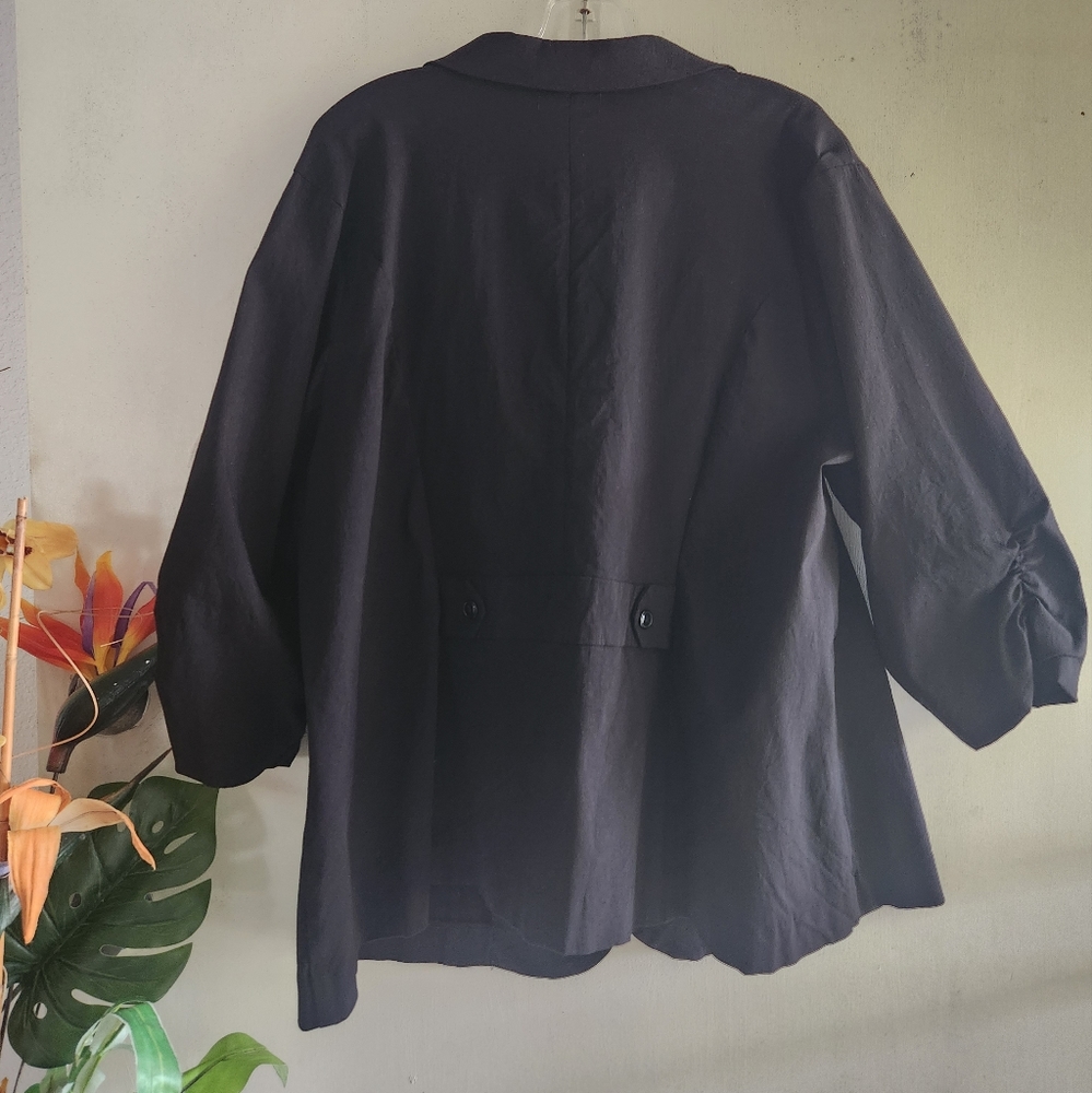 Torrid Euc Black Single Button Blazer Jacket Size… - image 2